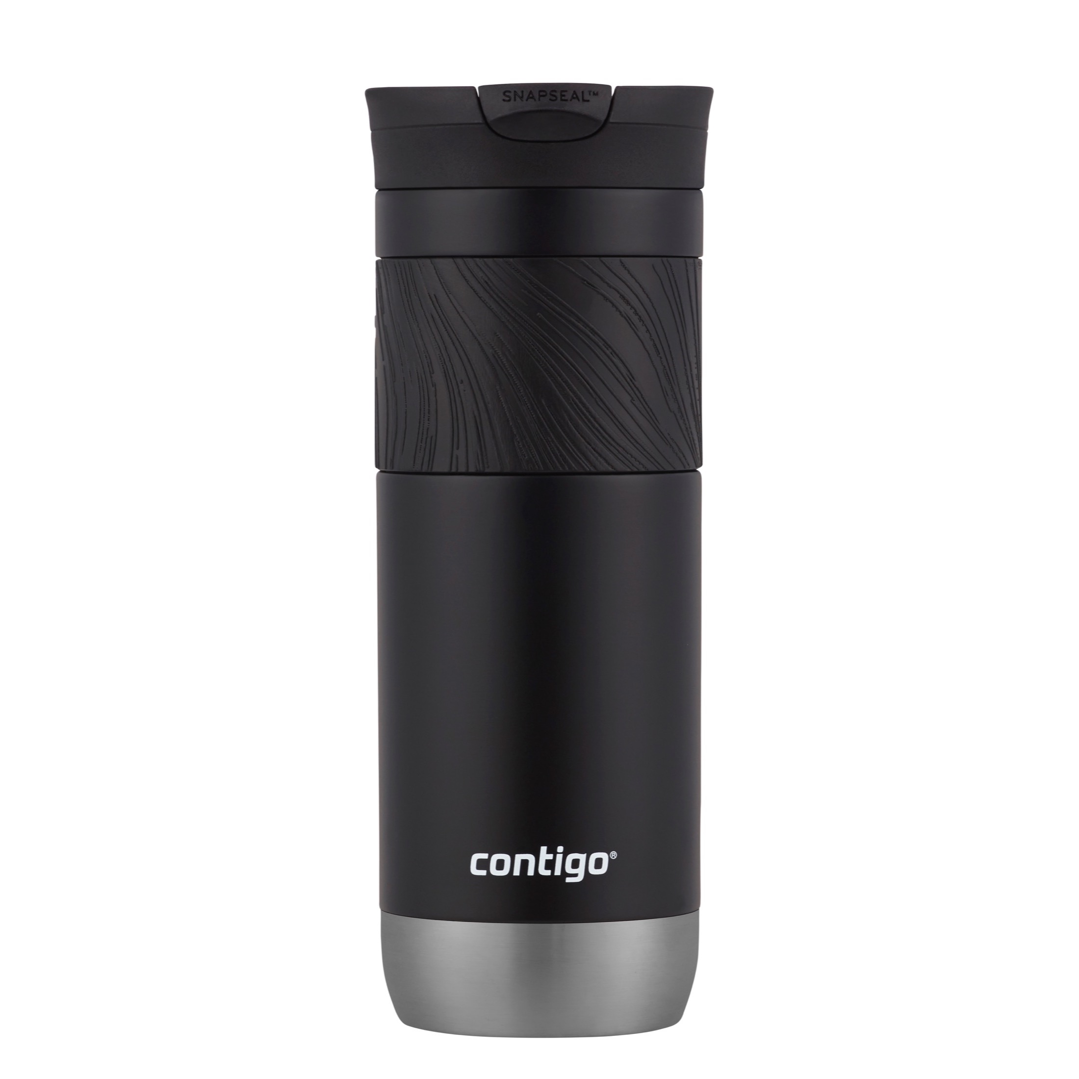 Contigo Byron 2.0 Stainless Steel Travel Mug with SNAPSEAL Lid in Black Licorice, 20 fl oz. - image 1 of 4