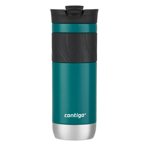 Contigo Byron 2.0 Stainless Steel Travel Mug with SNAPSEAL Lid and Grip, 20oz., Spirulina