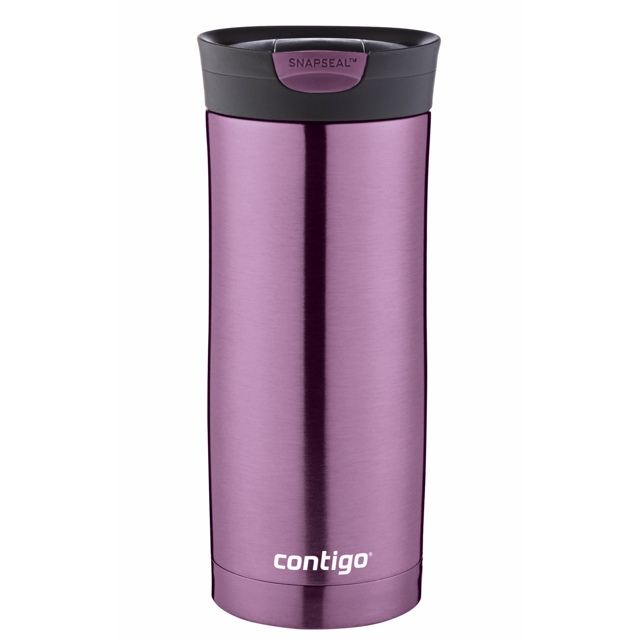 Contigo Byron Stainless Steel Travel Mug with SNAPSEAL Lid Purple Radiant Orchid, 16 fl oz. - image 1 of 2