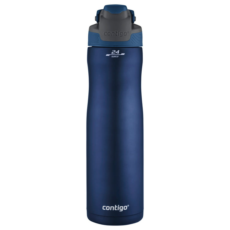 Contigo Cortland Chill Stainless Steel Water Bottle - Blue, 1 ct - Foods Co.