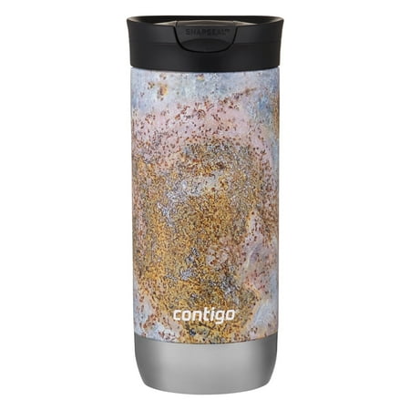 Contigo Couture Huron 2.0 Stainless Steel Travel Mug with SNAPSEAL Lid Rustic Gold, 16 fl oz.