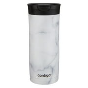 Contigo Couture Huron 2.0 Stainless Steel Travel Mug with SNAPSEAL Lid White Marble, 16 fl oz.