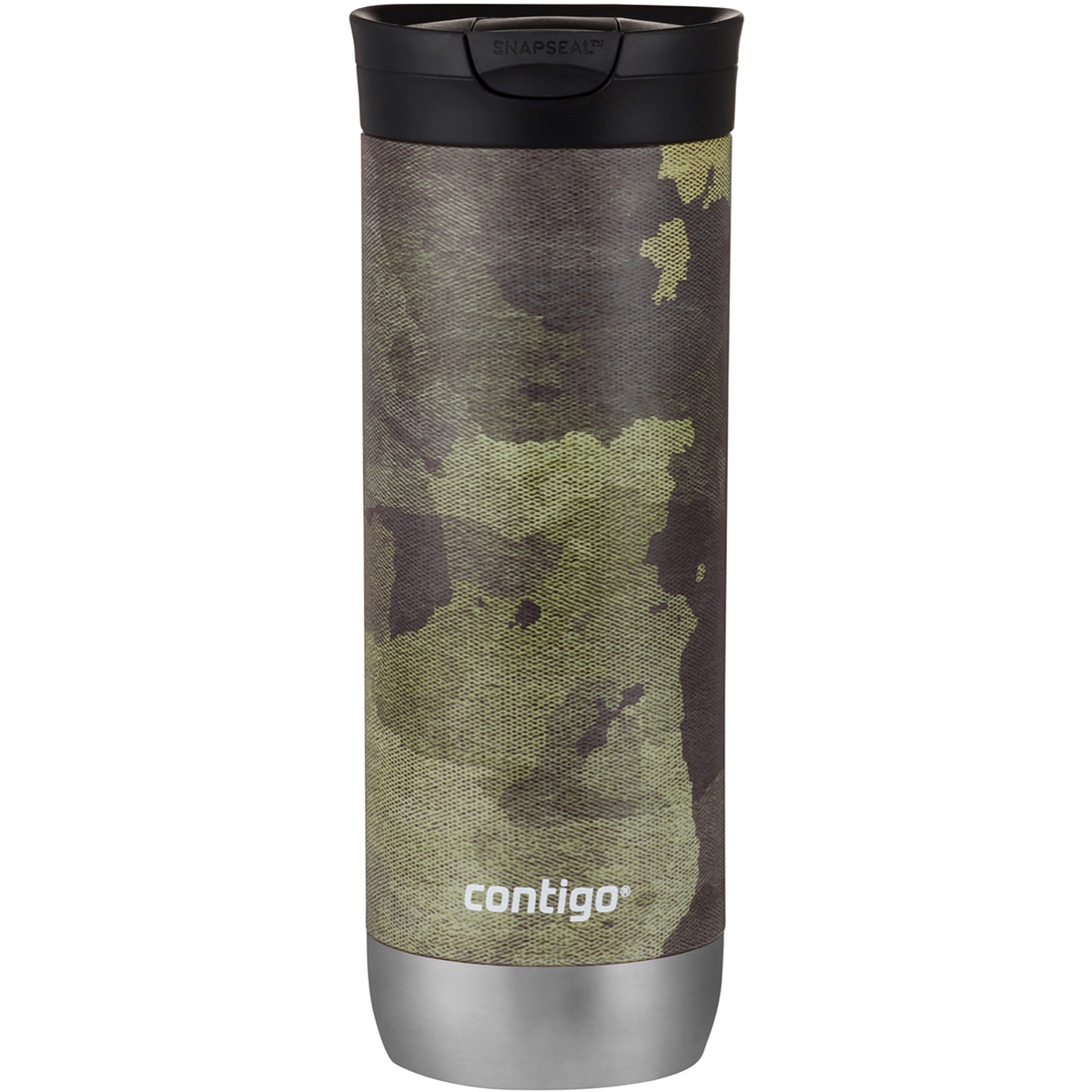 Contigo Couture Stainless Steel Travel Mug with SNAPSEAL Lid Camouflage, 20 fl oz. - image 1 of 2
