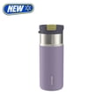thumbnail image 1 of Contigo Water Bottle, 16 Oz, Stainless Steel, Vacuum Insulated Leakproof, DualSip 2-Way Lid, Starlight Vines, 1 of 6
