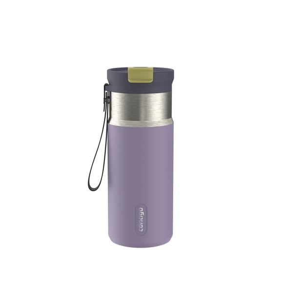 Contigo DualSip 16 oz Compact Leakproof Insulated Water Bottle with 2-Way Lid