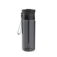 thumbnail image 1 of Contigo DualSip Leakproof Plastic Reusable Water Bottle with Carrying Strap, Black/Clear, 24 oz, 1 of 7