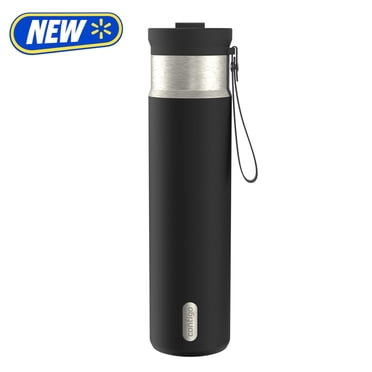 Contigo Water Bottle, 28 Oz, Stainless Steel, Vacuum Insulated Leakproof, DualSip 2-Way Lid, Licorice