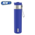 thumbnail image 1 of Contigo Water Bottle, 28 Oz, Stainless Steel, Vacuum Insulated Leakproof, DualSip 2-Way Lid, Wild Indigo, 1 of 8