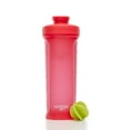 thumbnail image 1 of Contigo Fit Shake & Go 2.0 Plastic Antimicrobial Shaker Bottle, Grapefruit Pink, 28 fl oz., 1 of 10