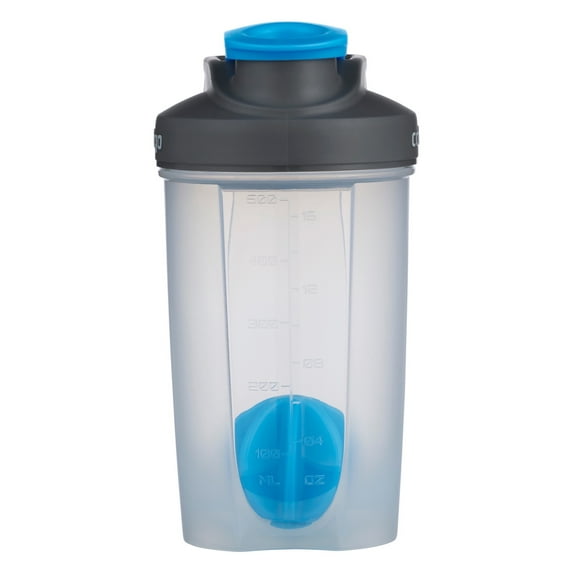 Contigo Fit, Shake & Go, Shaker Bottle, Carolina Blue, 20 fl oz.
