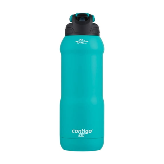 Contigo Fit Insulated Stainless Steel Water Bottle with AUTOSPOUT Straw, 32 oz., Water Bottle