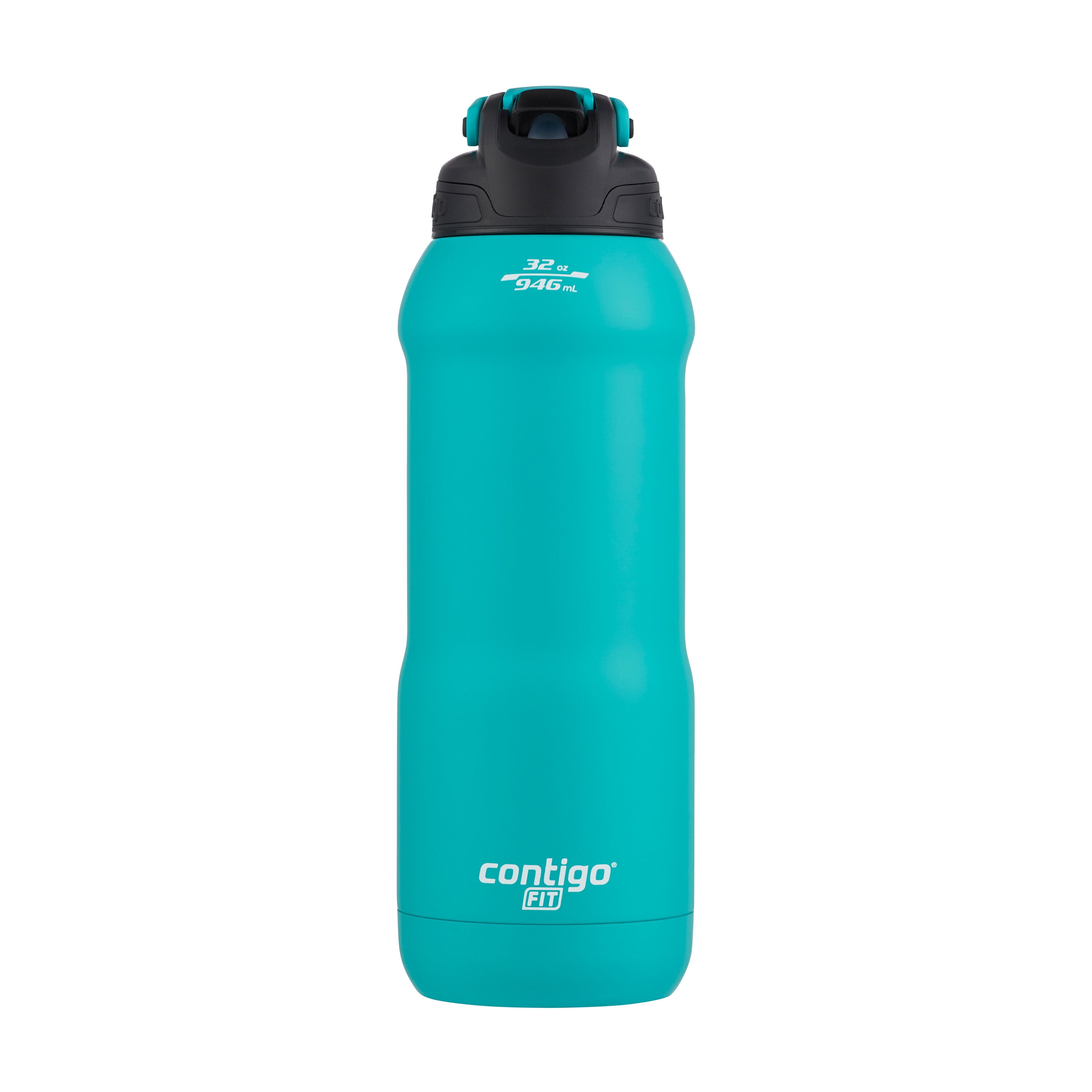AQwzh 32 oz Blue Stainless Steel Water Bottle with Wide mouth