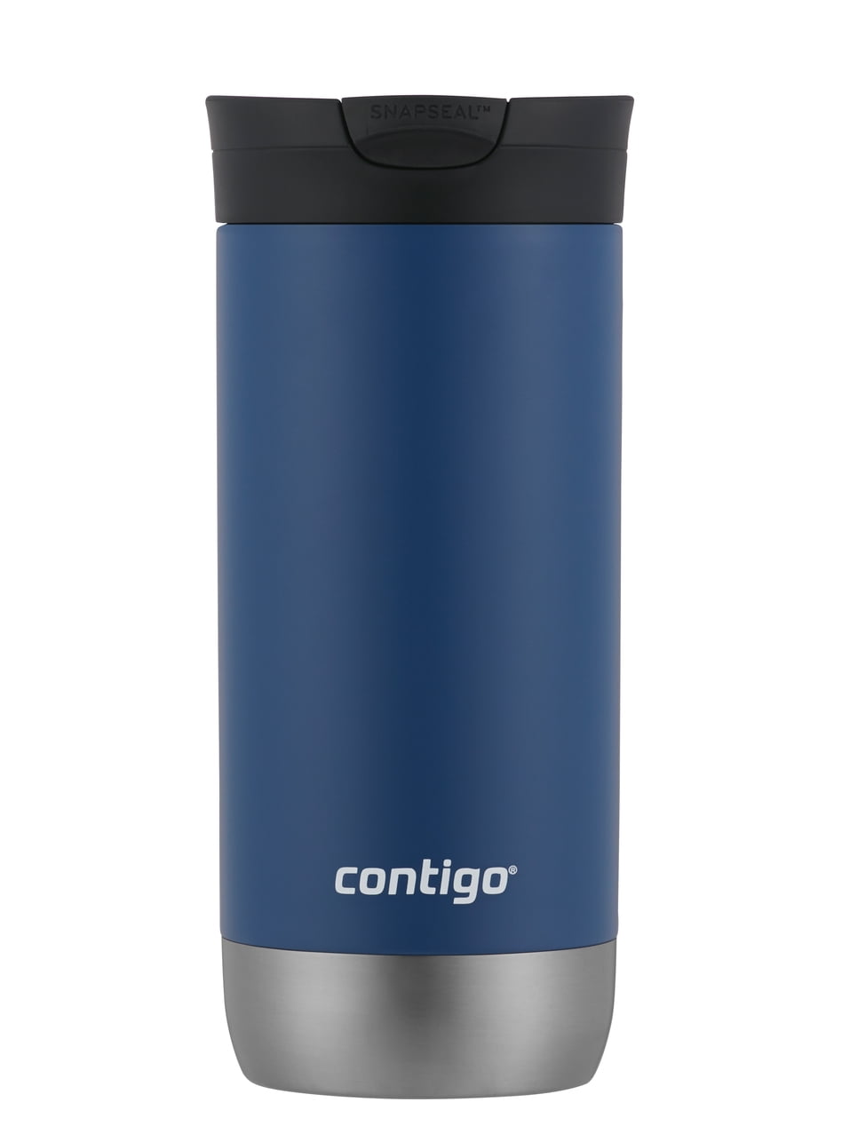 Contigo Huron 2.0 Stainless Steel Travel Mug with SNAPSEAL Lid Blue, 16 fl  oz. 