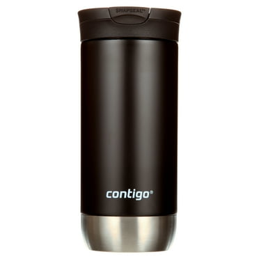 Contigo SNAPSEAL Insulated Stainless Steel Travel Mug, 16oz., Black