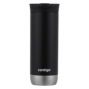 Contigo Huron 2.0 Stainless Steel Travel Mug with SNAPSEAL Lid, Black, 20 fl oz.