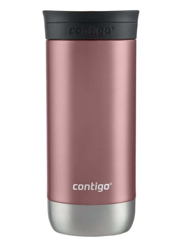 Contigo Huron 2.0 Stainless Steel Travel Mug with SNAPSEAL Lid, Pink, 16 fl oz.