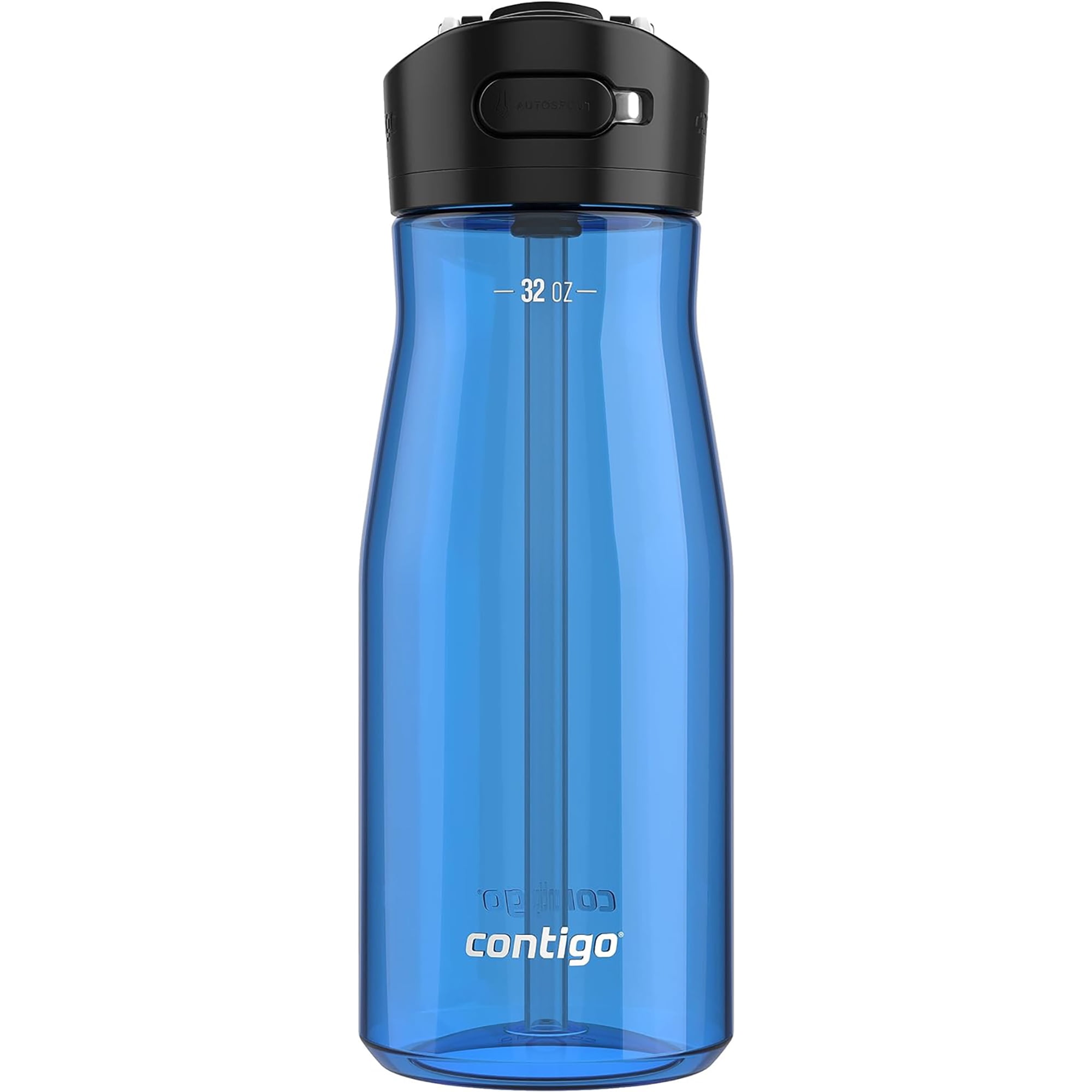 Contigo Insulated BPA Free Ashland 2.0 Tritan 32 Oz Blue Poppy Plastic Water Bottle