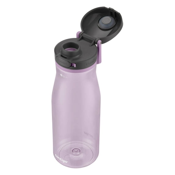 Contigo Jackson 2.0 Plastic Water Bottle with AUTOPOP Wide Mouth Lid Lavender Purple, 40 fl oz.
