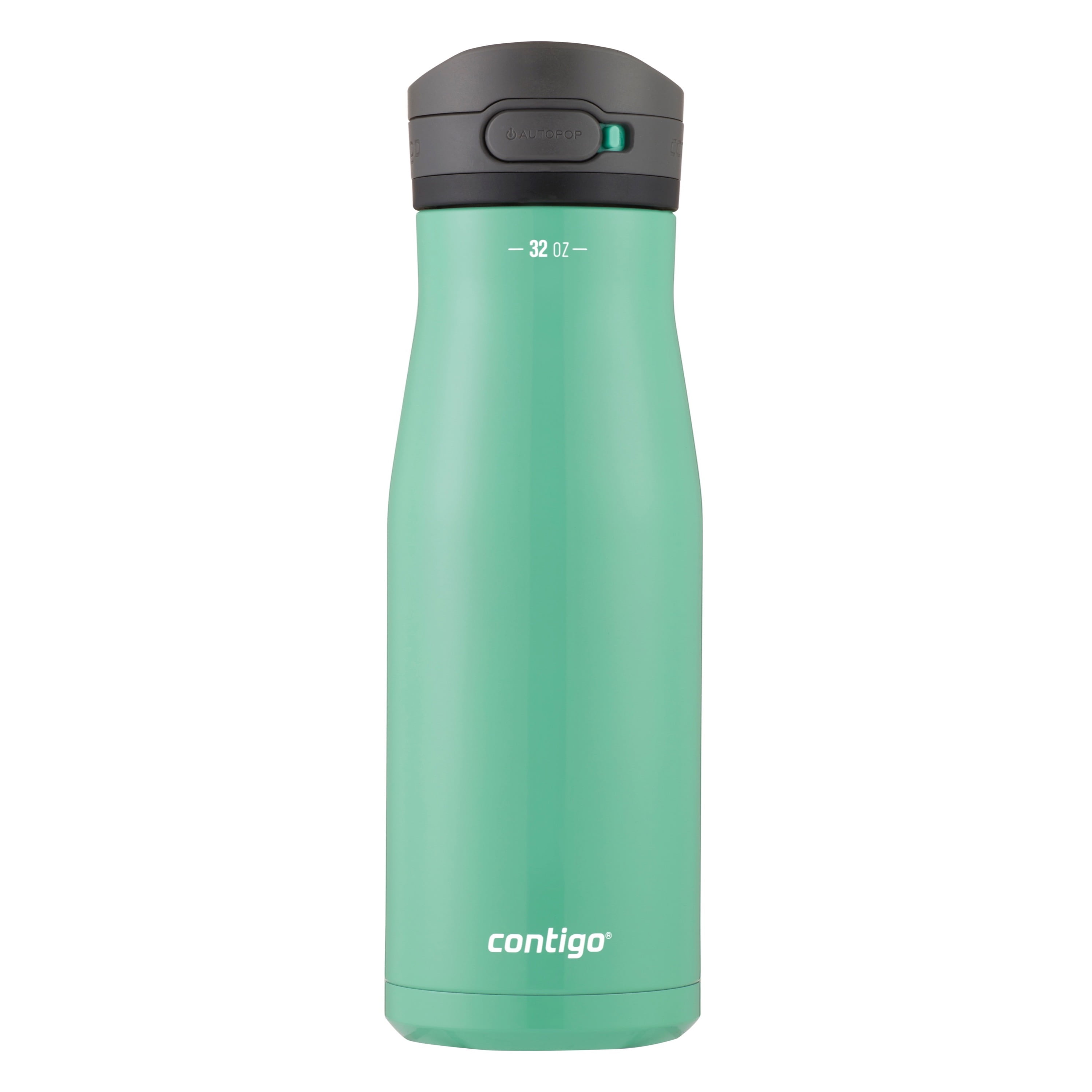 Contigo Jackson Chill 2.0 Stainless Steel Water Bottle with AUTOPOP Lid, 32 oz., Coriander