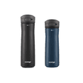 thumbnail image 1 of Contigo Jackson Chill Bundle 2 Water Bottles Black 24oz and Blueberry 20oz with Autopop Lid, 1 of 8