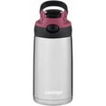thumbnail image 1 of Contigo Kid's 13 oz. AutoSpout Straw Water Bottle - Passionfruit/Licorice, 1 of 3