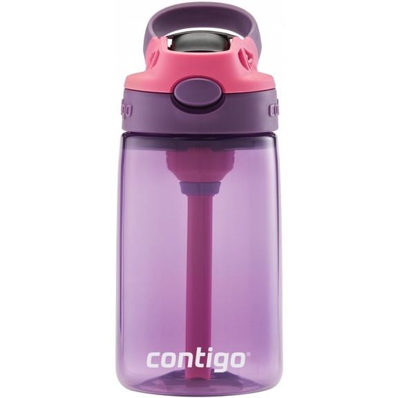 Contigo Kid's 14 oz. AutoSpout Straw Water Bottle with Easy-Clean Lid