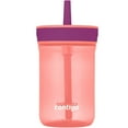 thumbnail image 1 of Contigo Kid's 14 oz. Leighton Tumbler with Straw - Coral/Grape, 1 of 4