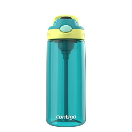 Contigo Kid's 20 oz. AutoSpout Straw Water Bottle - Juniper/Limelight