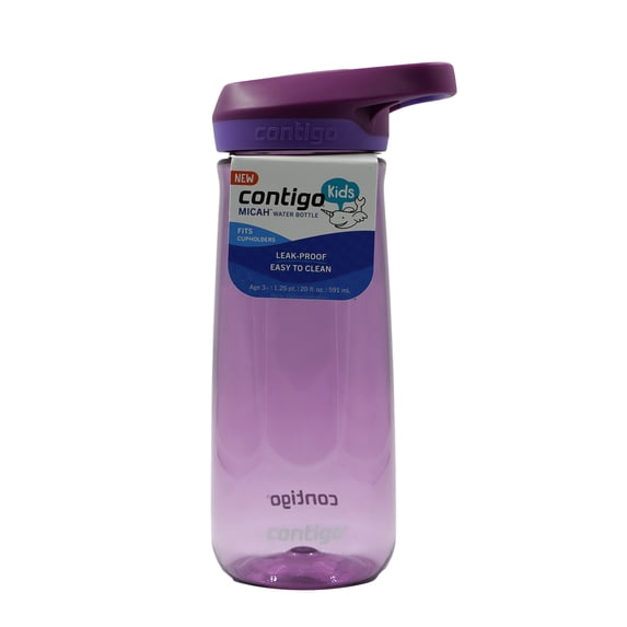 Contigo Kid's 20 oz. Micah Water Bottle w/ Simple Lid - Grape/Amethyst