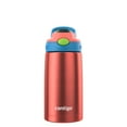 thumbnail image 1 of Contigo AUTOSPOUT Water Bottle, 13 oz, Coral Blue/Poppy, 1 of 3