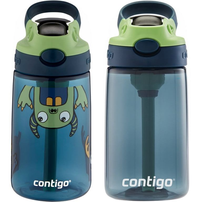 Contigo Kid's 14 oz. AutoSpout Straw Water Bottle with Easy-Clean Lid 