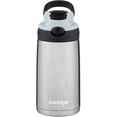 thumbnail image 1 of Contigo Kids Stainless Steel Water Bottle with Straw, 13 oz - Macaroon/Licorice, 1 of 8