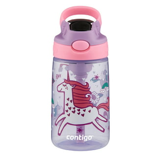 Contigo Kids Water Bottle with Redesigned AUTOSPOUT Straw, 14oz- Kitty Cat  (2)
