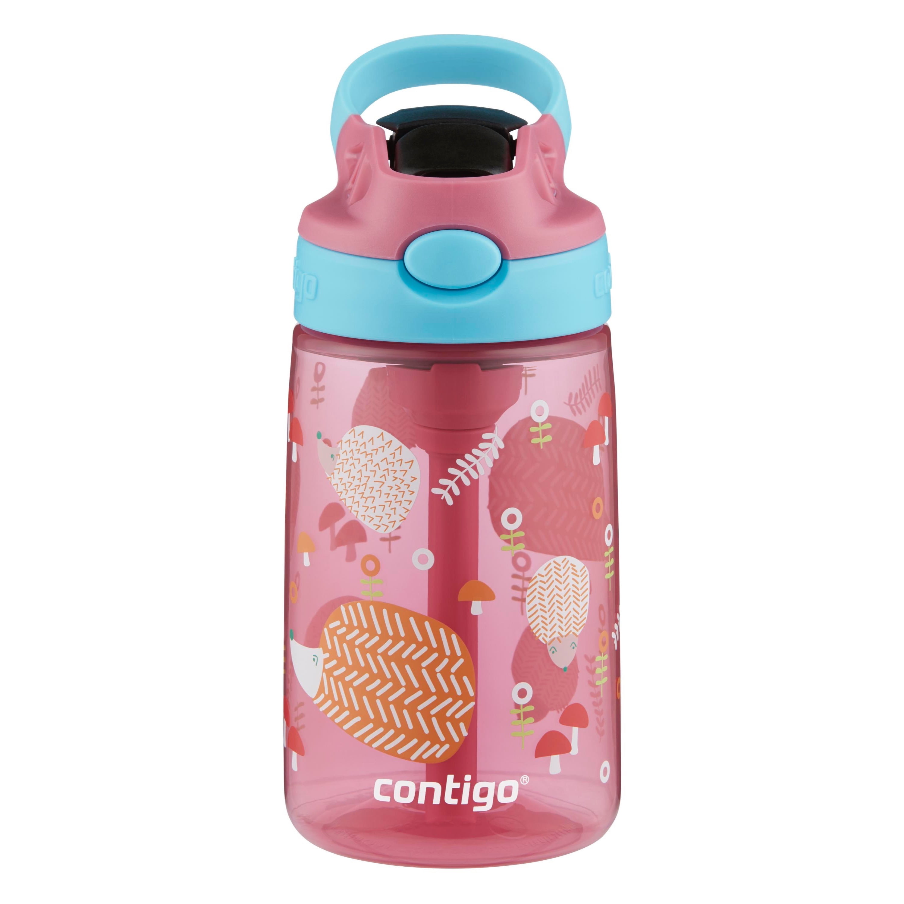 Contigo Kids' Cleanable Autospout 14oz Water Bottle Cucumber with Blue  Raspberry - Yahoo Shopping