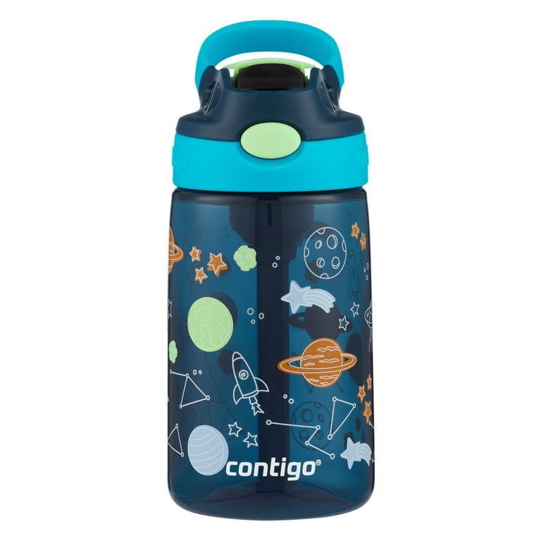 Contigo Kids Water Bottle with Redesigned AUTOSPOUT Straw Lid Cosmos, 14 fl  oz. 