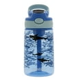 thumbnail image 1 of Contigo Kids Water Bottle with Redesigned Autospout Straw Lid Blue Sharks, 14 fl oz., 1 of 4