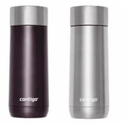 Contigo Luxe 14 oz. Travel Mug, 2 pk. - Dark Plum and Stainless Steel