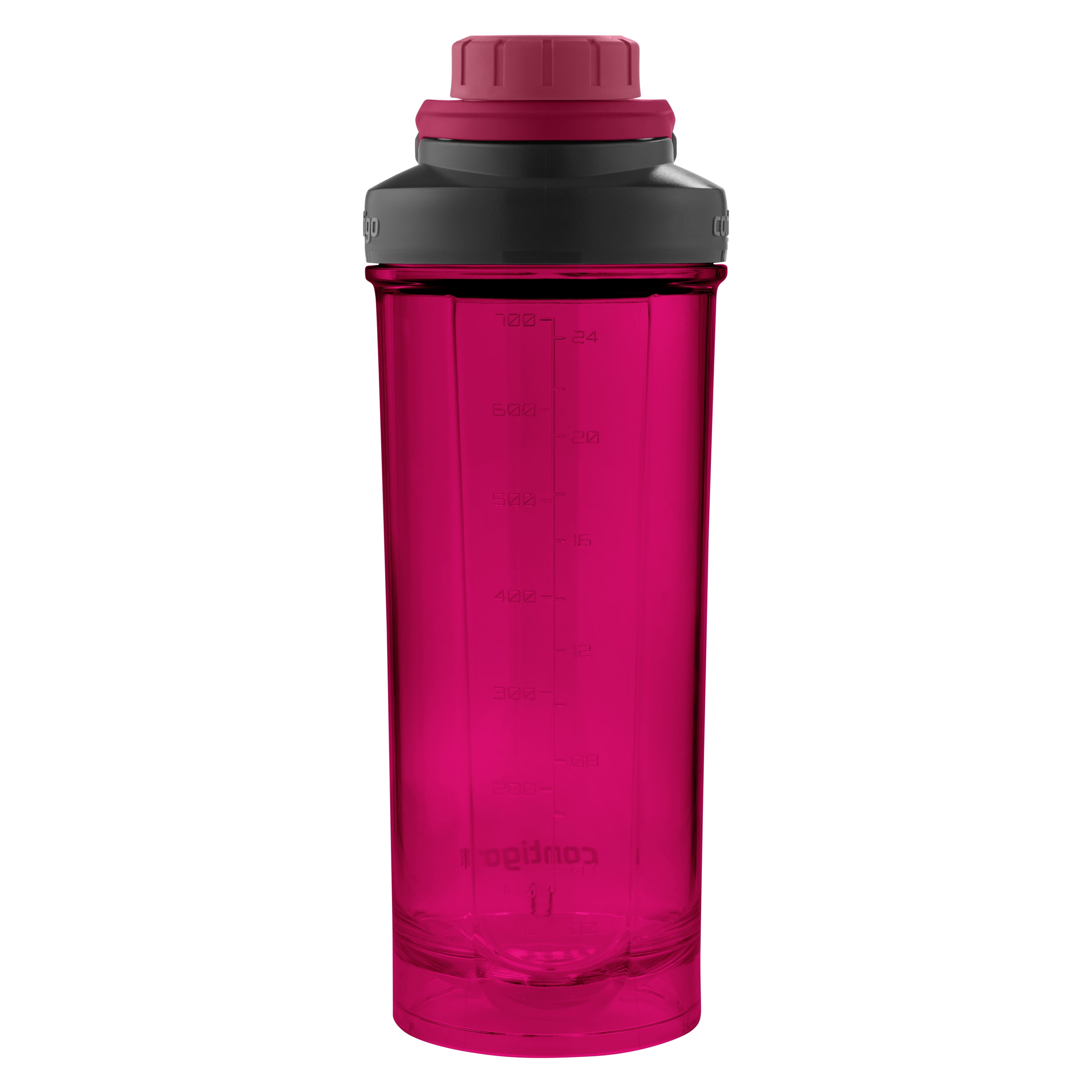 Contigo Shake and Go Fit BPA Free Protein Shake Mixer Bottle, 28 Oz., Very  Berry 