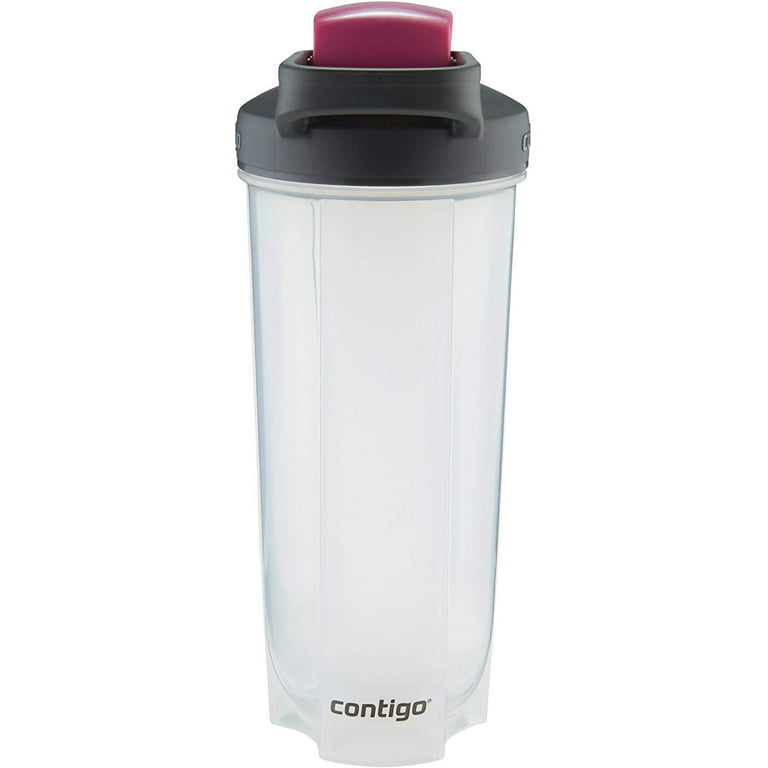 MIXT Energy Shaker Bottle, 16 oz. Shaker Bottle, BPA Free & Lid Mixing  Technology (16 oz, Black)