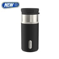 thumbnail image 1 of Contigo SnapSeal 14 oz Leakproof Stainless Steel Water Bottle, Vacuum-Insulated for Hot & Cold Drinks, Spill-Proof AutoClose Opening with Straw Compatibility, BPA-Free & Lead-Free, Dishwasher Safe, 1 of 5