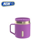 Contigo 14oz SnapSeal Insulated Stainless Steel Coffee Tumbler, Galactic Purple/Champagne