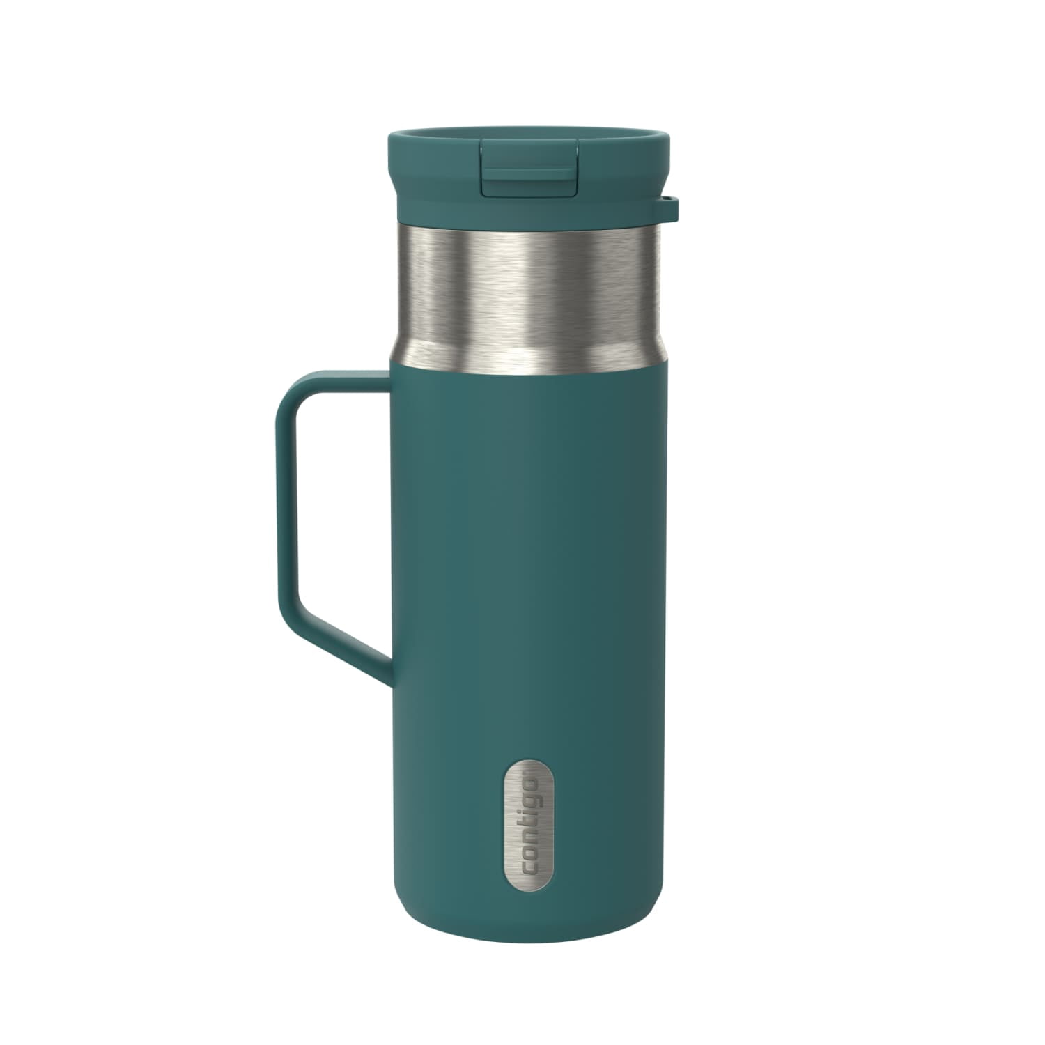 Contigo SnapSeal 18 oz Leakproof Stainless Steel Water Bottle with Side Handle