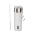 thumbnail image 1 of Contigo SnapSeal 20 oz Leakproof Stainless Steel Water Bottle with Reusable Straw, Vacuum-Insulated for Hot & Cold Drinks, Spill-Proof AutoClose Opening, BPA-Free & Lead-Free, Dishwasher Safe, 1 of 6