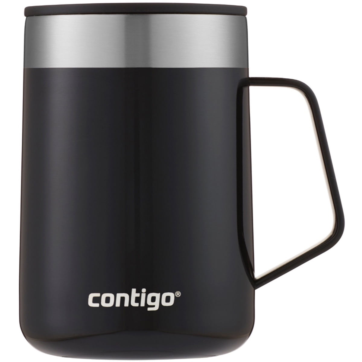 Contigo Stainless Steel Insulated Mug with Splash-Proof Lid, 14 oz., Licorice