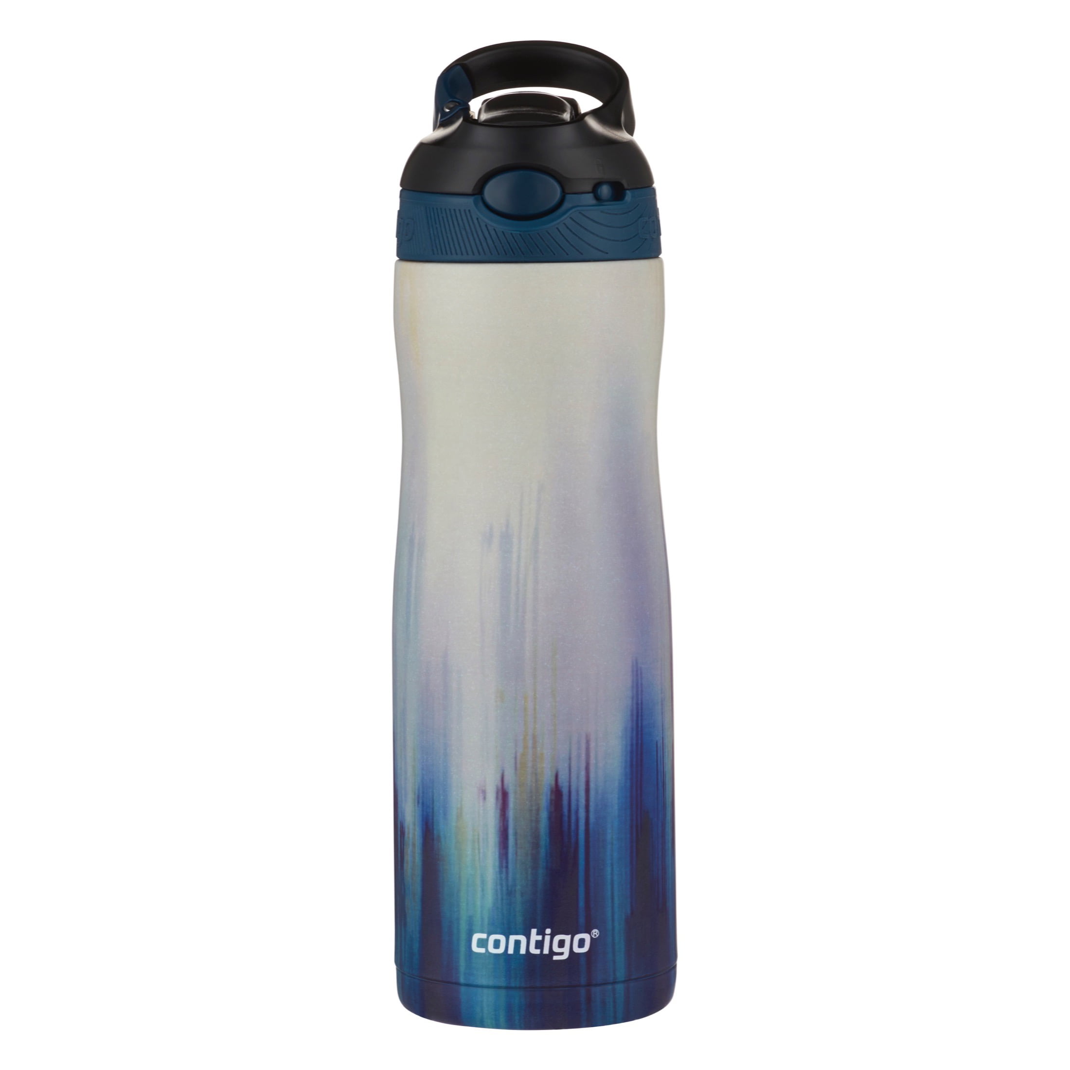 Contigo Stainless Steel Water Bottle with AUTOSPOUT Lid Merlot Airbrush, 20  fl oz. 