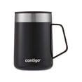thumbnail image 1 of Contigo Streeterville Stainless Steel Mug with Splash-Proof Lid and Handle Licorice Black, 14 fl oz., 1 of 10