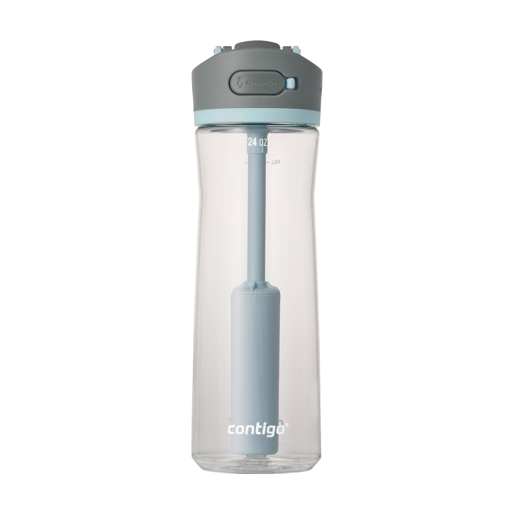 Contigo® Wells Plastic Filter Water Bottle with AUTOSPOUT® Straw Lid, 24 Oz.