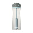 thumbnail image 1 of Contigo Wells Plastic Filter Water Bottle with AUTOSPOUT Straw Lid 24 fluid oz, Salt White, 1 of 7