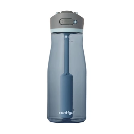 Contigo Wells Plastic Filter Water Bottle with AUTOSPOUT Straw Lid, 32 oz., Dark Ice price history and forecast - Contigo SAP_2171282
