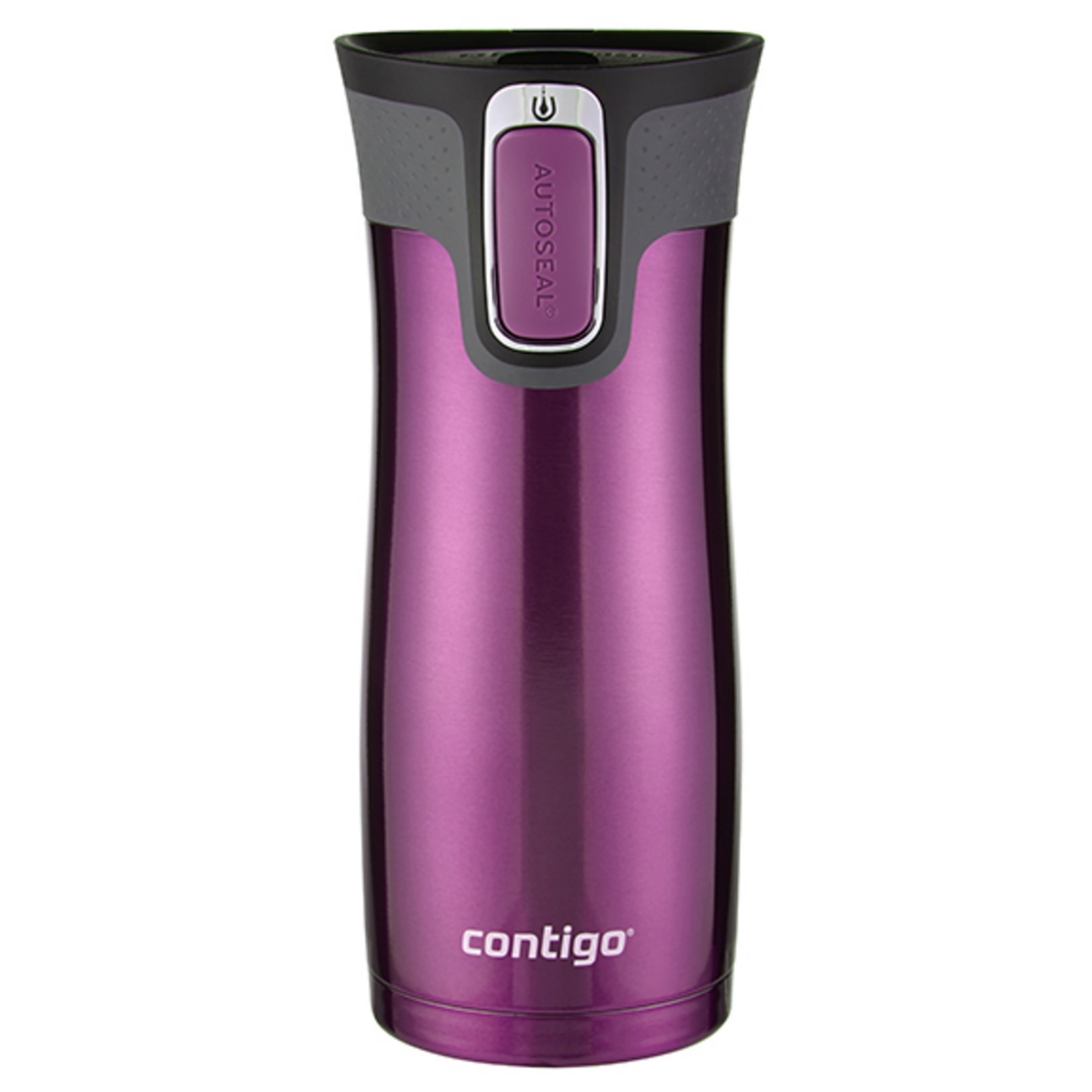 Contigo West Loop Stainless Steel Travel Mug with AUTOSEAL Lid Radiant Orchid, 16 fl oz. - image 1 of 4